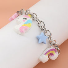 Load image into Gallery viewer, Rainbows And Unicorns Bracelet
