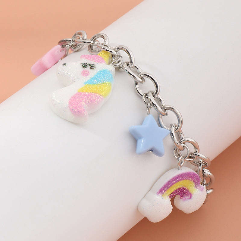 Rainbows And Unicorns Bracelet